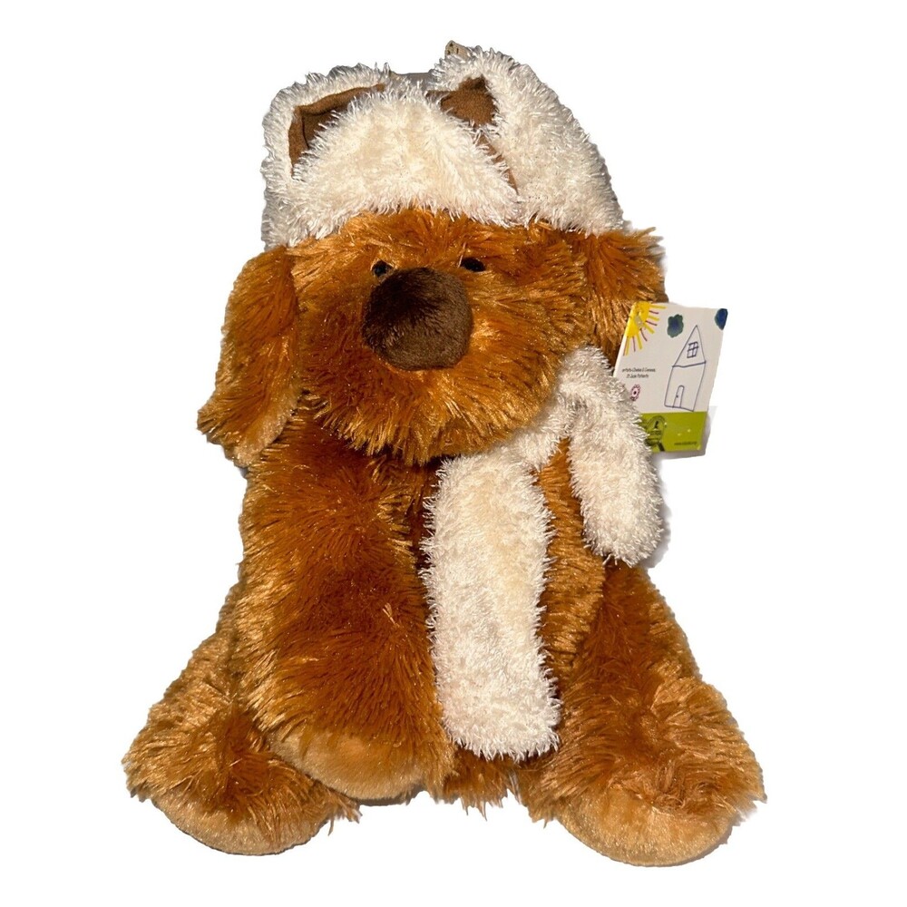 Irish Setter Hugfun Plush Dog Hunting Hat Orvis Stormy Kromer RETIRED RARE NWT
